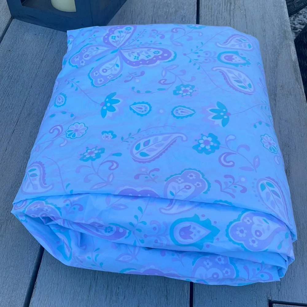 Pottery barn kids twin size butterfly duvet cover